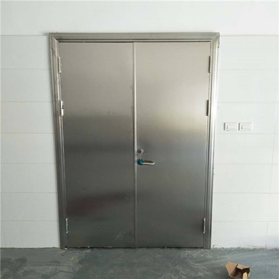 不锈钢防火门2